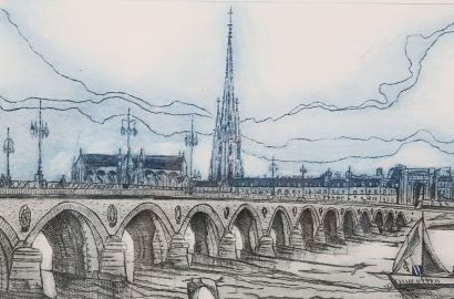 null GAULTIER Bertrand (né en 1951)

Le pont de pierre à Bordeaux

Eau- forte tirage...