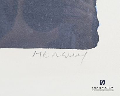 null MENGUY Frédéric (1927-2007), d'après

La contrebassiste

Lithographie en couleurs

Signée...