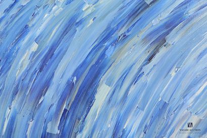 null HEITTER (XXème siècle)

Monochrome en bleu

Huile sur toile

Signée en bas à...