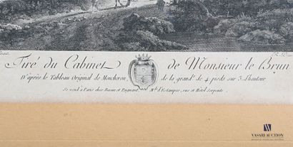 null DAUDET Robert (1737-1834) graveur,

Tiré du Cabinet de M. Le Brun

Paire de...