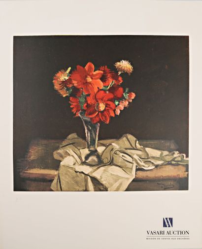 null DERAIN André (1880-1954), d'après

Nature morte au bouquet de fleurs

Reproduction...