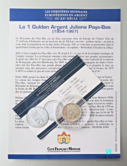 null CLUB FRANCAIS DE LA MONNAIE 

Silver coin 720 thousandths showing on the obverse...