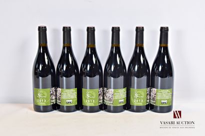 null 6 bouteilles	FAUGÈRES "Le Fou du Rec" mise Domaine Mas Nuy		2013

	Présentation...