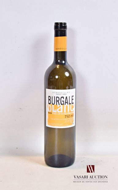 null 1 bouteille	VdP du Comte Tolosan BURGALE BLANC mise Genouillac		2008

	Présentation,...