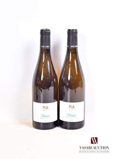 null 2 bouteilles	CÔTES DU ROUSSILLON blanc "Altaïr" mise Mas Amiel		2009

	Et. un...