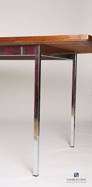 null KNOLL Florence (1917-2019)

Table, le plateau de forme rectangulaire dont deux...