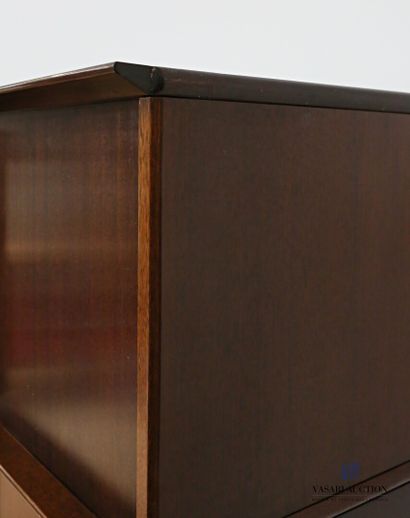 null ROZAFFY Didier (20th century)

Mahogany and mahogany veneer modular bookcase...