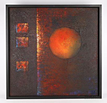 null MITAU Max (born 1950)

Abstract composition with square and circle

Mixed media...