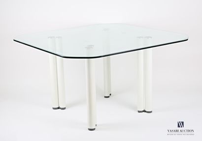 null MARCO ZANUSO (1916-2001)

Table Eta Beta, le plateau octogonal en verre, les...