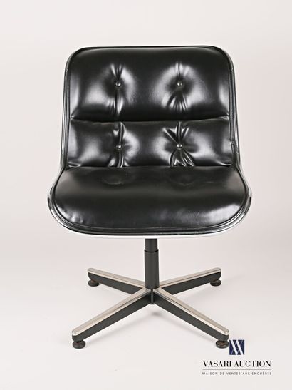 null 
POLLOCK Charles (1930-2013)





Chair model "12E1", the back and the seat...