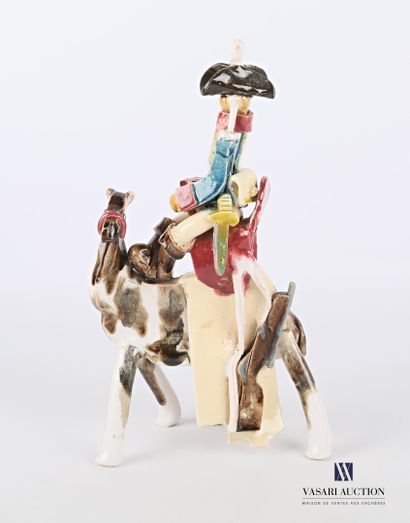 null PLISSON Henri (1908-2002)

Soldier on the back of a dromedary in glazed terracotta,...