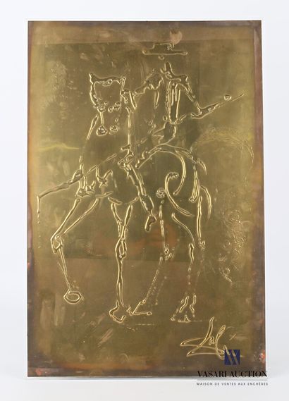 null DALI Salvador (1904-1989) after

The Picador

Brass plate embossed under Plexiglas

49...