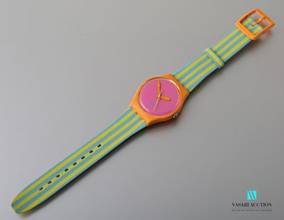 null SWATCH - OMBRELLONE - 1993

Plastic case and bracelet.

Movement with quartz.

Reference...