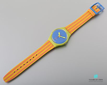 null SWATCH - CHAISE LONGUE - 1993

Plastic case and fabric strap

Quartz movement.

Reference...