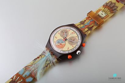null SWATCH - DANCING FEATHERS - 1994

Chronograph watch, the case and the bracelet...
