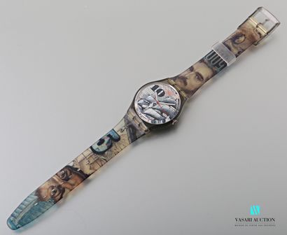 null SWATCH - MARK - 1991

Plastic case and bracelet.

Movement with quartz.

Reference...
