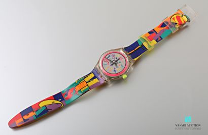 null SWATCH - MUSIC HALL OFF

Plastic case and bracelet

Quartz movement

Reference...