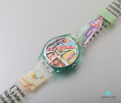null SWATCH - THE CAT IN THE HAT - 1993

Plastic case and bracelet.

Quartz movement.

Reference...