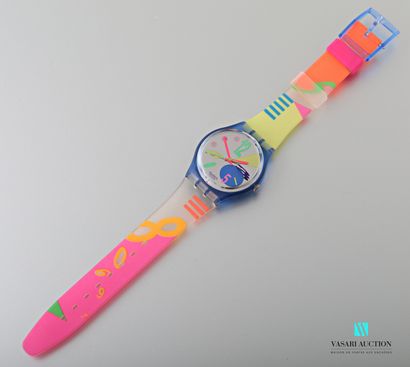 null SWATCH - CRAZY EIGHT - 1993

Plastic case and bracelet.

Quartz movement.

Reference...