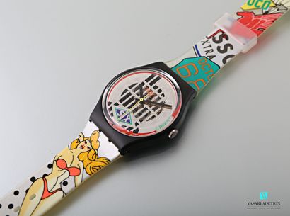 null SWATCH - BIG ENUFF - 1992

Plastic case and bracelet, metal dial.

Movement...