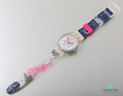 null SWATCH - SPACE TRACING - 1992

Plastic case and bracelet.

Quartz movement.

Reference...