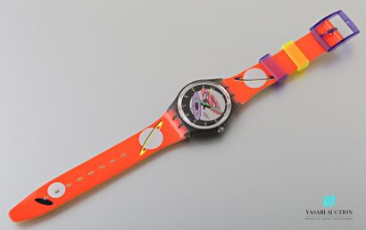 null SWATCH - SILVER PLANET - 1993

Plastic case and bracelet.

Movement with quartz.

Reference...
