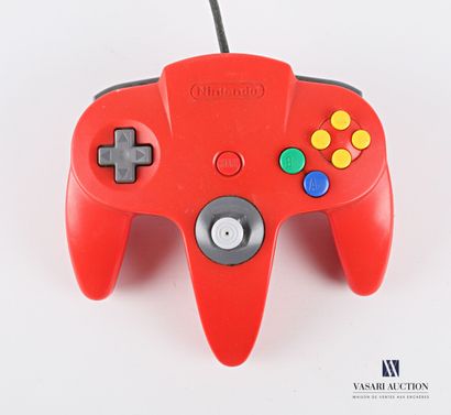 null NINTENDO

Manette de Nintendo 64 de couleur rouge

Haut. : 15 cm - Larg. : 16...