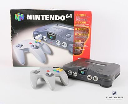 null NINTENDO

Nintendo 64 et sa manette

Haut. : 6 cm - Larg. : 27 cm - Prof. :...