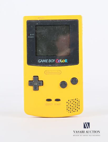 null NINTENDO

Game Boy Color, the yellow shell

Height : 13 cm 13 cm - Width : 7,5...