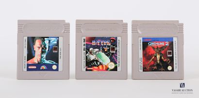 null NINTENDO

Lot de trois Jeux video de Game Boy comprenant TERMINATOR 2, R-TYPE,...