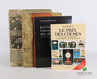 null [HISTOIRE DE L'ART]

Lot de quatre ouvrages :

- COLLECTIF - Sotheby's Le prix...