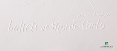 null MATISSE CHOREGRAPHE "La Danse" - Poèmes Alain LEFEUVRE. Dessins originaux Henri...