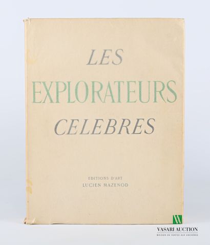 null LEROI-GOURHAN André - Les explorateurs célébres - Genève-Paris, Éditions d'Art...