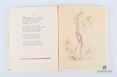 null RONSARD - Poèmes d'amour - Gayetez et folastries - Périgeux, Editions L.H.S,...