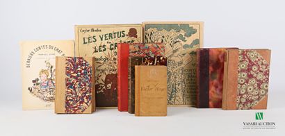 null [YOUTH] 

Lot including nine books:

- RENARD Jule - Poil de Carotte - Paris,...