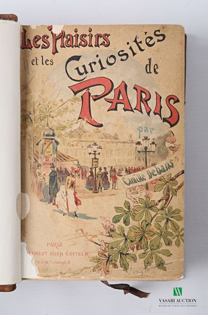 null [PARIS] 

Lot comprenant sept ouvrages :

- DEBANS Camille - Les plaisirs et...