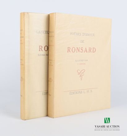RONSARD - Poèmes d'amour - Gayetez et folastries...