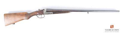 null Hammerless shotgun Stephanois Propeller caliber 12-70, juxtaposed barrels Sparrowhawk-Fanget...