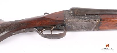 null Fusil de chasse hammerless espagnol AYA, calibre 12/70, canons juxtaposés de...