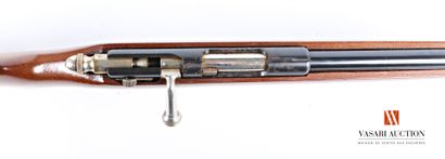 null Single barrel bolt action hunting rifle J.GAUCHER Saint-Etienne 12 mm caliber,...