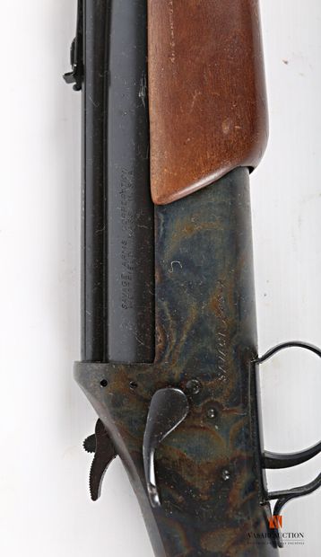 null Mixed rifle SAVAGE model 24S-A, superimposed barrels of 60,5 cm calibers 22...
