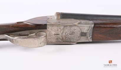 null Hammerless shotgun Hercules-Plume, caliber 12/65, juxtaposed barrels "BREUIL-AULAGNIER"...