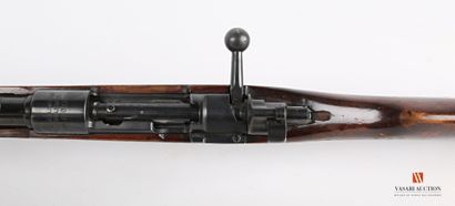 null Czechoslovakian Mauser rifle model CZ.24, weapon transformed into single-shot...