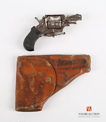 null Revolver de poche type British bulldog, calibre .320, barillet à cinq chambres,...