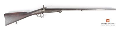 null Fusil de chasse à broche calibre 16, canons en table de 70 cm, ouverture par...