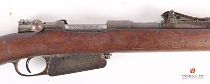null Fusil MAUSER argentin modèle 1891, calibre 7,65 x 53, hausse escargot, culasse...