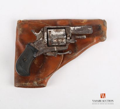 null Revolver de poche type British bulldog, calibre .320, barillet à cinq chambres,...