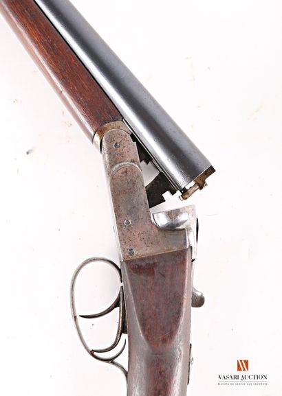 null Fusil de chasse hammerless stéphanois Hélice calibre 16-70, canons juxtaposés...