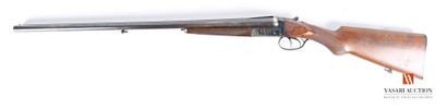 null Hammerless shotgun SAMARITAINE caliber 16-70, manufacture stéphanoise, juxtaposed...