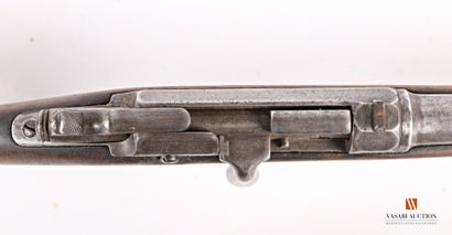 null Fusil GRAS modèle 1874, transformé chasse, canon lisse de 59 cm marqué sur le...